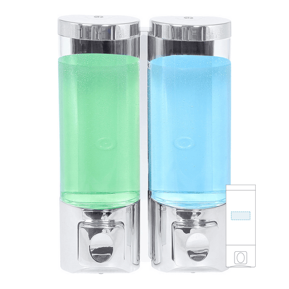 ABS Silver Soap Dispenser